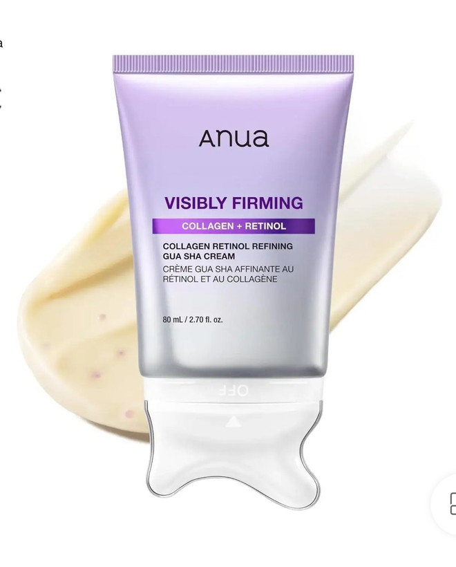 کرم گواشا آنوا ضدچروک و لیفتینگ حاوی رتینول و کلاژن | Anua Retinol Collagen Gua Sha Cream