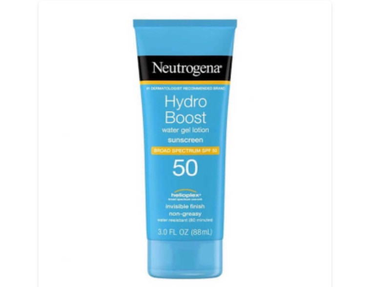 کرم ضد آفتاب بی رنگ نوتروژینا مدل Hyroboost با SPF50 مناسب انواع پوست حجم 30 میلی لیتر