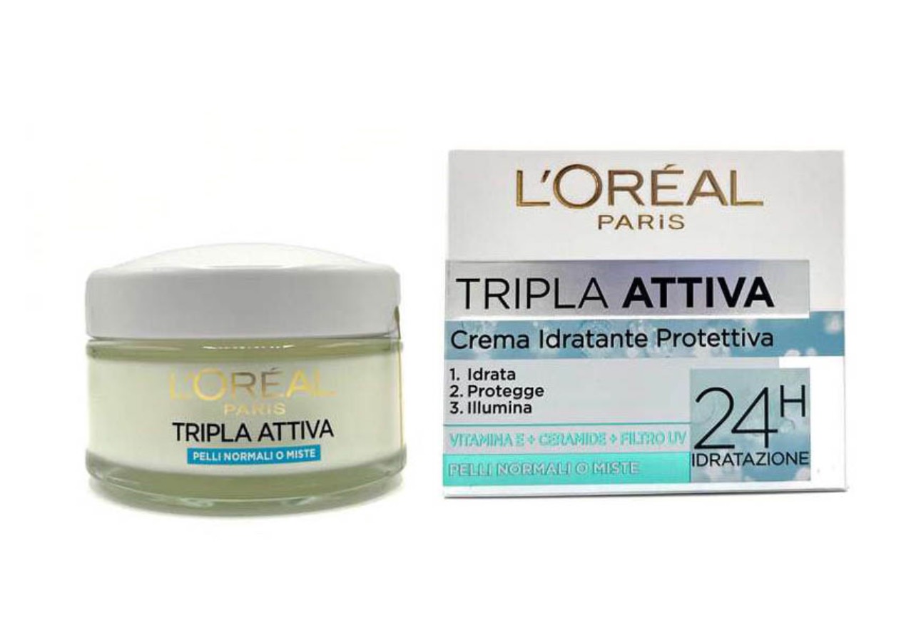 آبرسان روز و محافظ لورال تریپل اکتیو مناسب پوست نرمال و مختلط | L'Oréal Triple Active Day