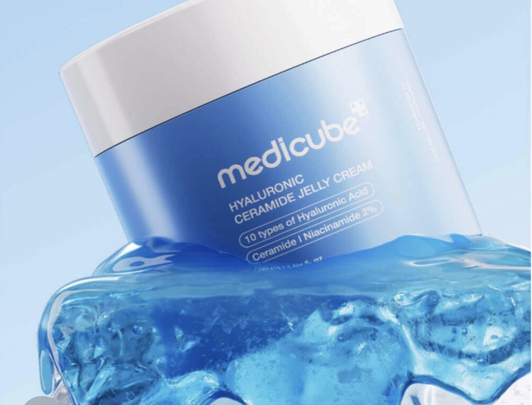 ژل کرم هیالورونیک اسید و سراماید مدیکیوب | Medicube Hyaluronic Ceramide Jelly Cream