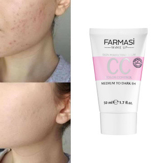 سی سی کرم فارماسی شماره ۰۲ | اصلاح فوری رنگ پوست